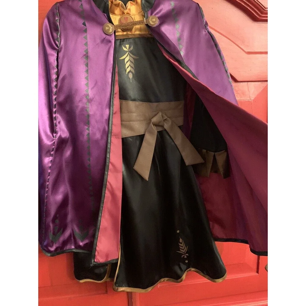 NWT Disney Store Sz. 5/6 Frozen 2 Princess Anna Travel Dress Halloween Costume